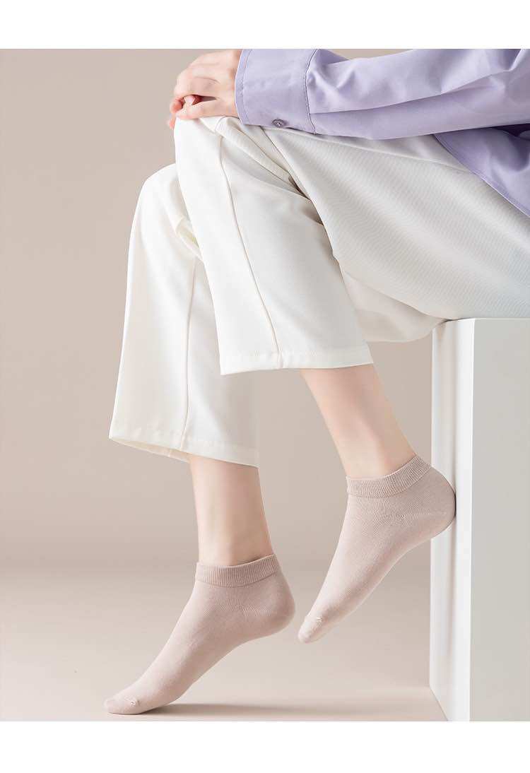 tất (vớ) trơn cổ ngắn dưới mắt cá cho nữ