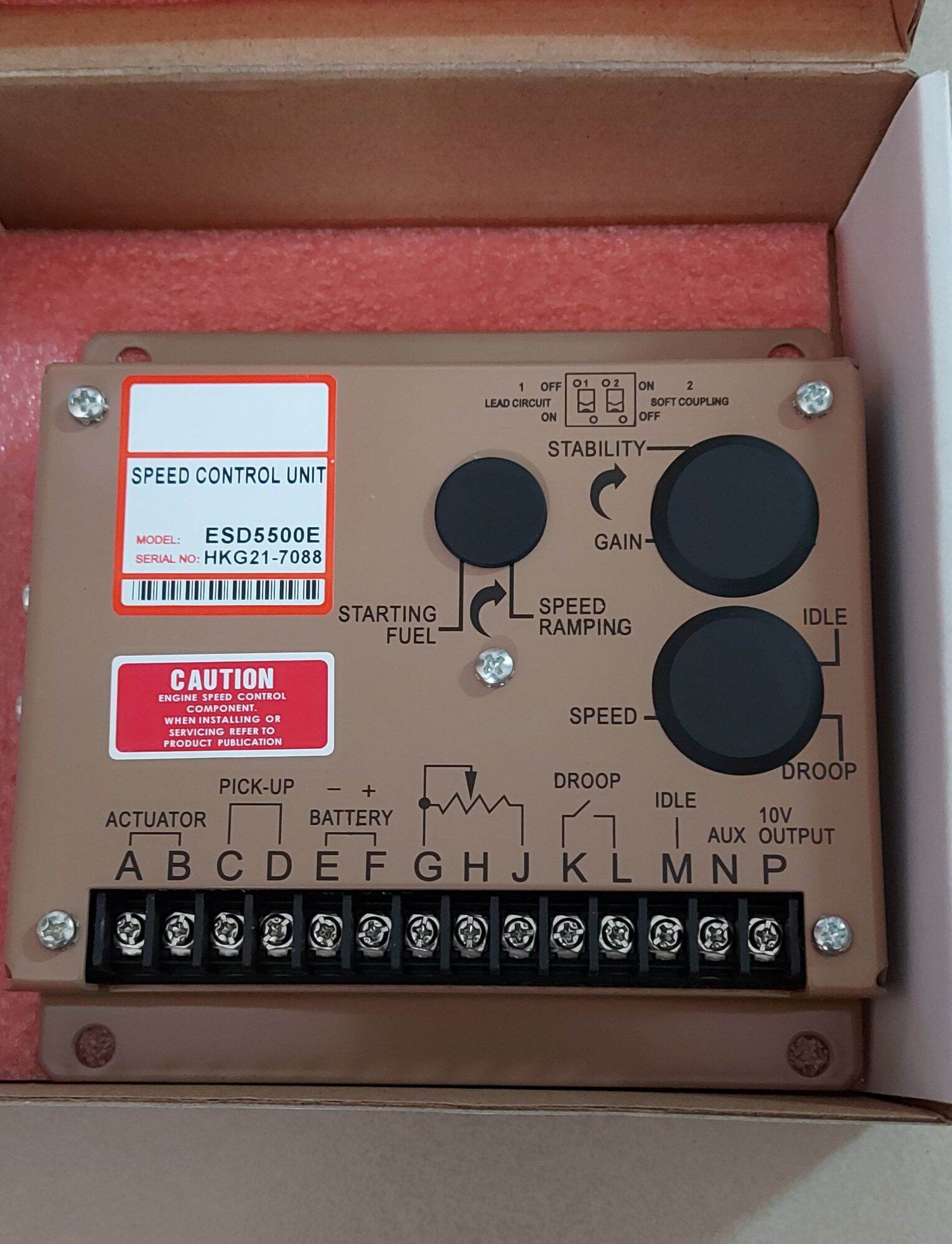 Bộ điều tốc esd 5500e dùng cho máy phát điện