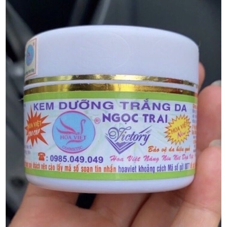 Kem dưỡng trắng da ngọc trai victory hoa việt