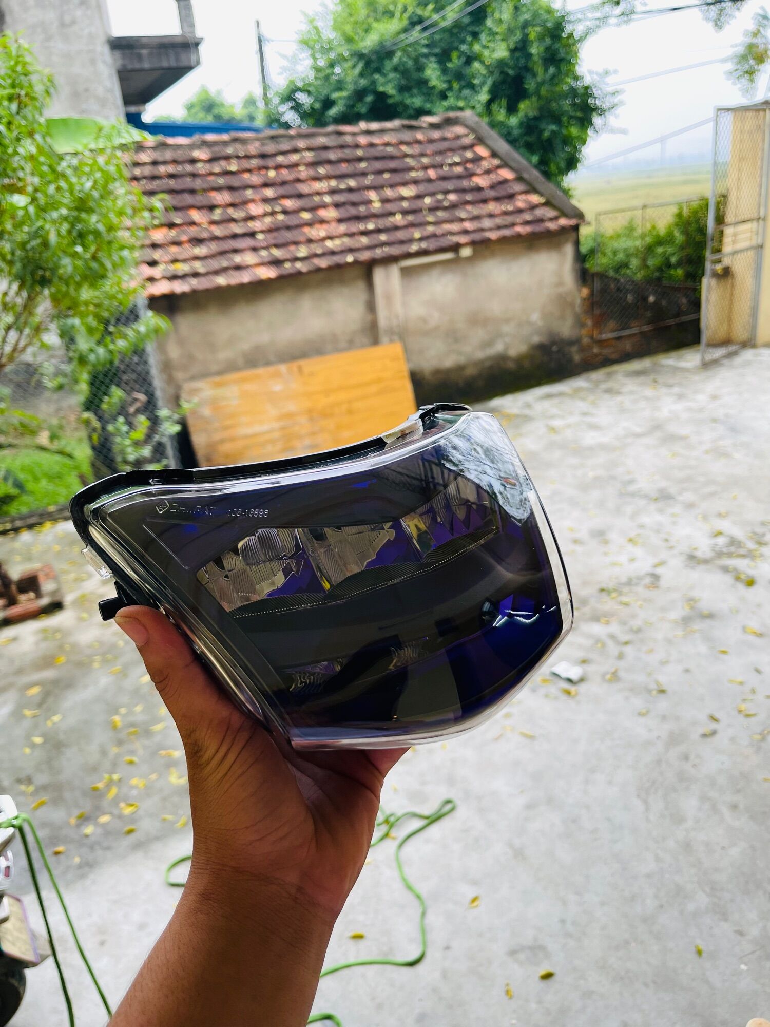 Đèn Pha 2 Tầng Chính Hãng Zipat [ Màu Tím ] Wave 50/100/110