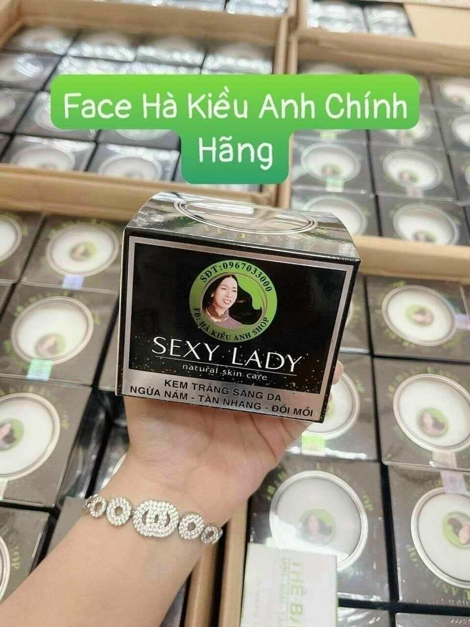 Kem face hà kiều anh - kem sexy lady dưỡng trắng ngừa nam