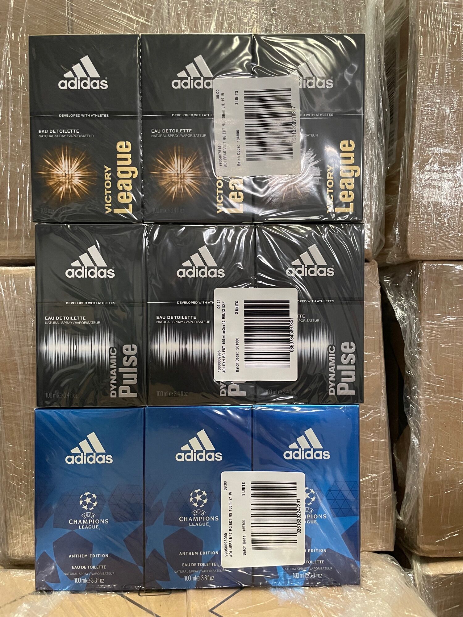 Nước hoa adidas eau de toilette 100ml- mỹ
