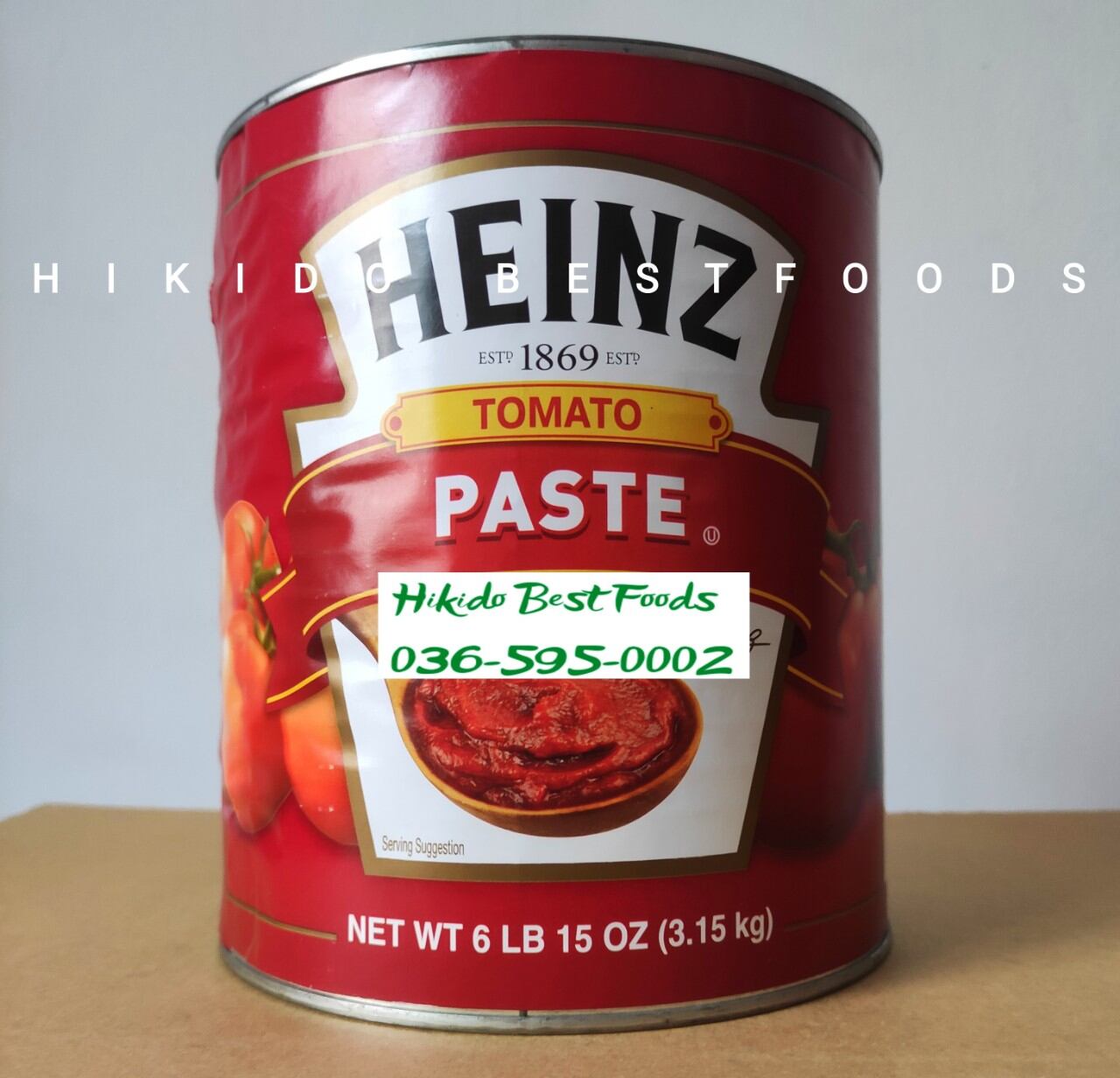 Tomato Paste Cà Chua Xay Nhuyễn Đóng Hộp hiệu Heinz 3.15KG