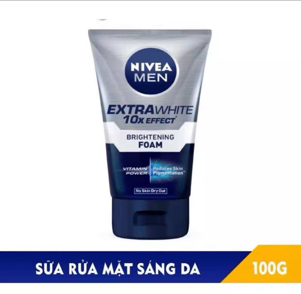 SỮA RỬA MẶT NIVEA MEN 100g(CAM KẾT HÀNG CÔNG TY CHÍNH HÃNG)