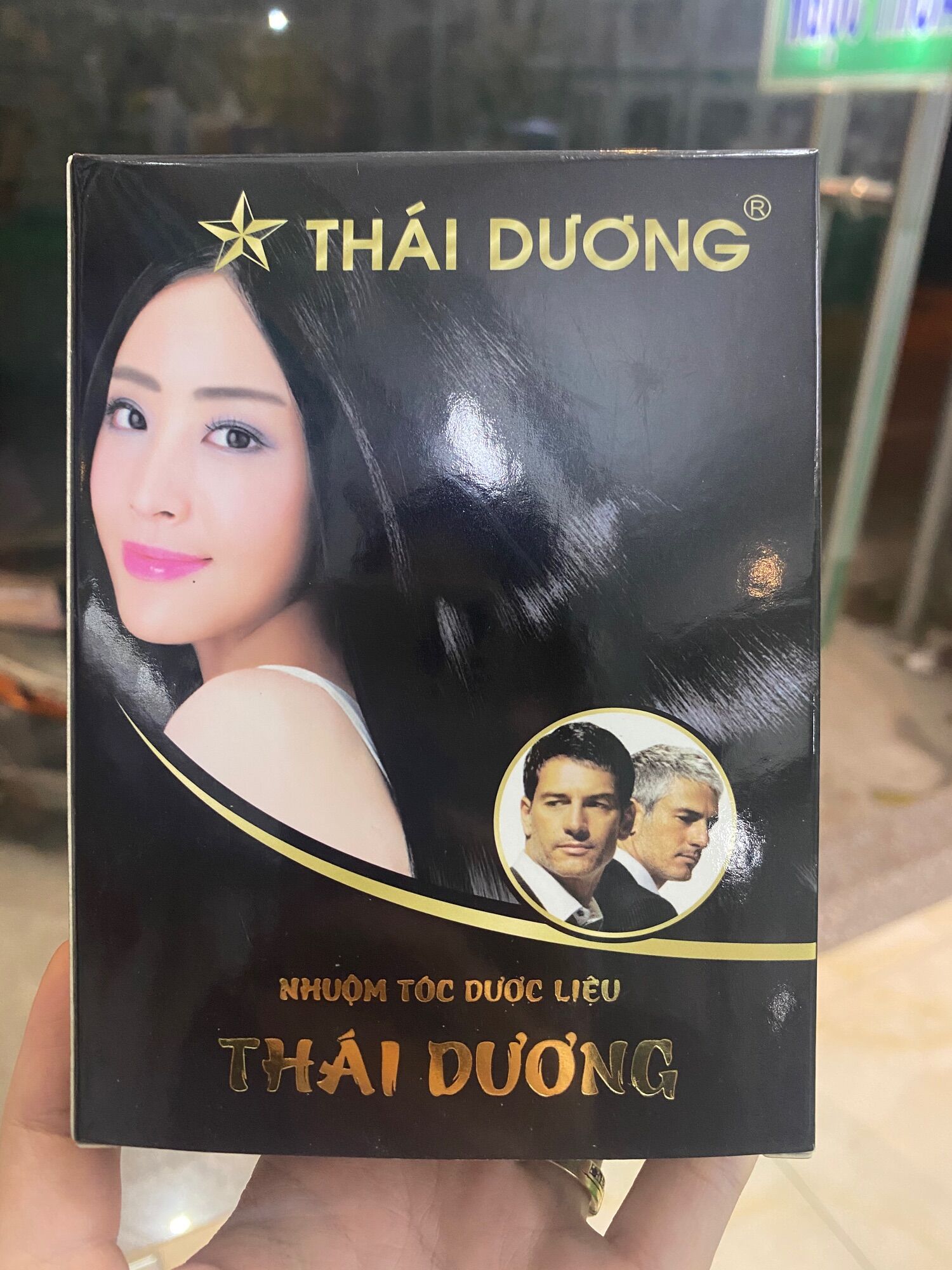 ✅ Dầu Gội Đen Tóc Thái Dương - Phủ Bạc Tốt - Không Bám Dính Da Đầu