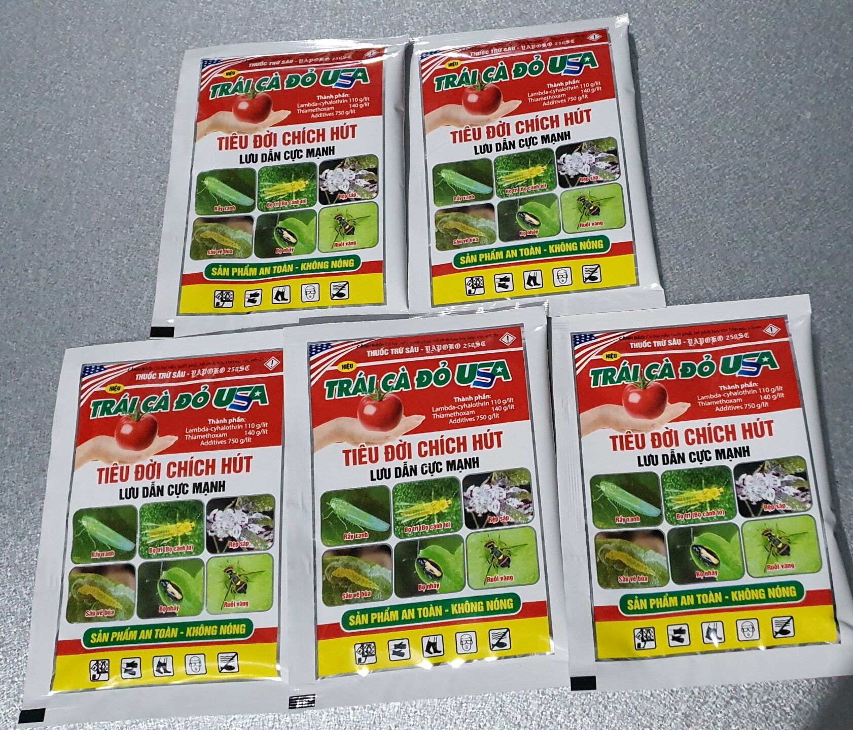 Thuốc trừ rầy xanh, bọ trĩ, rệp sáp, sâu vẽ bùa, bọ nhảy, ruồi vàng. 10 gói 200k.free ship
