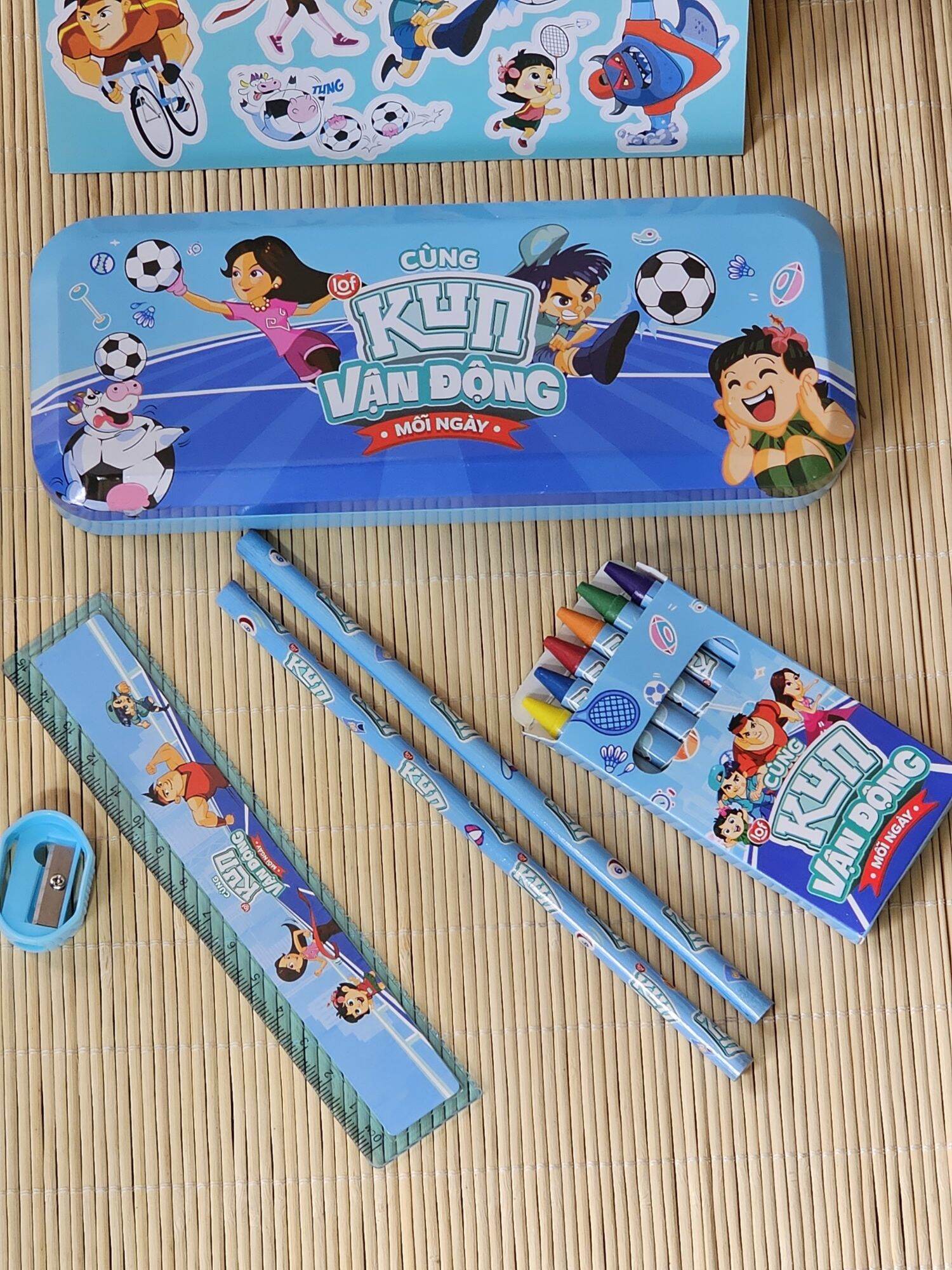 Bộ dụng cụ học tập Kun