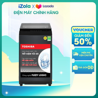 [GIAO TẠI HCM] Máy giặt Toshiba 8 kg AW-M905BV(MK) - Ghi nhớ chương trình giặt - Công nghệ suy luận ảo Fuzzy Logic - Lồng giặt ngôi sao pha lê