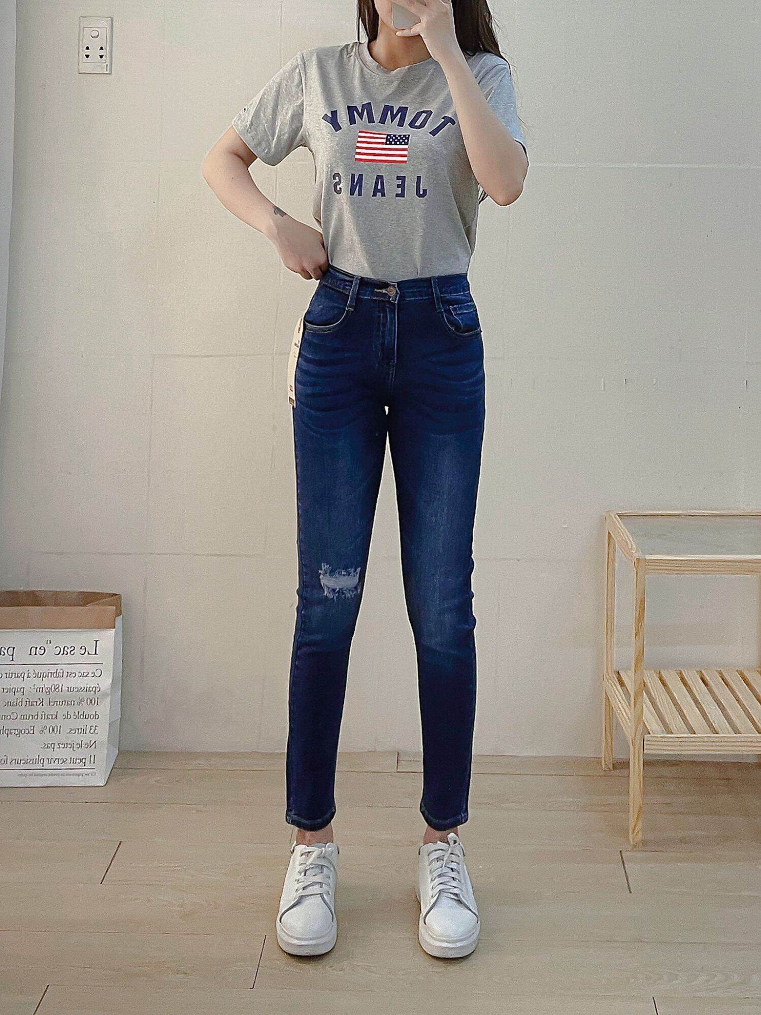 Áo thun VNXK Tommy jeans vải cotton thoáng mát