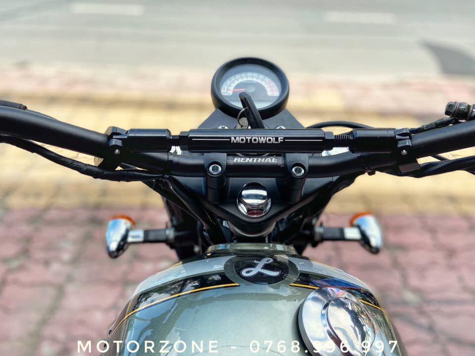 Thanh giằng ghi đông Motowolf - màu đen
