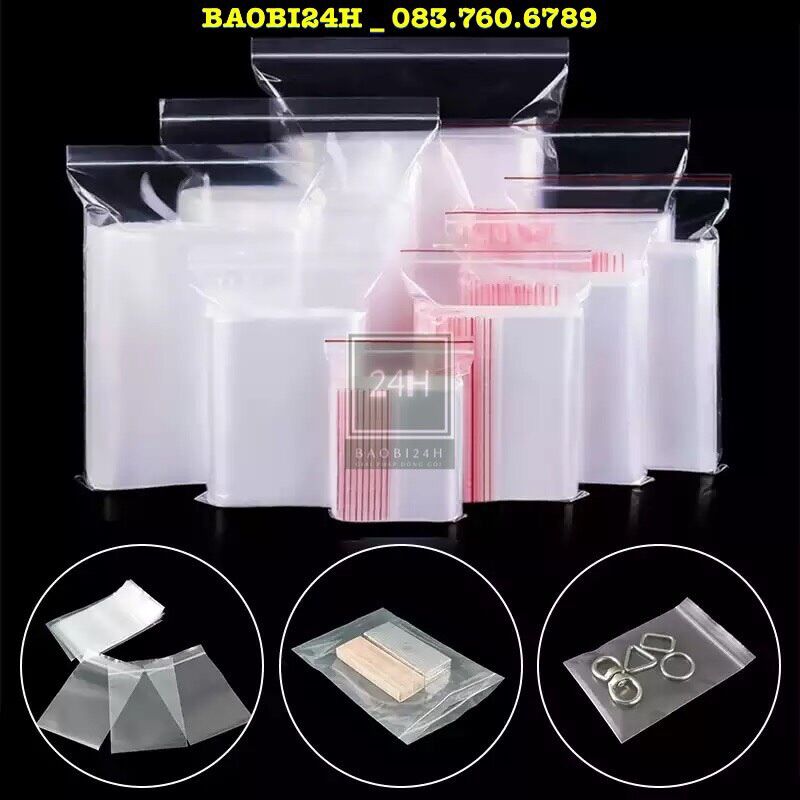📞 0,5 kg - 1 kg💥 túi zip viền đỏ 💥 zip chỉ đỏ 💥dùng để đựng thuốc, phụ kiện, thực phẩm