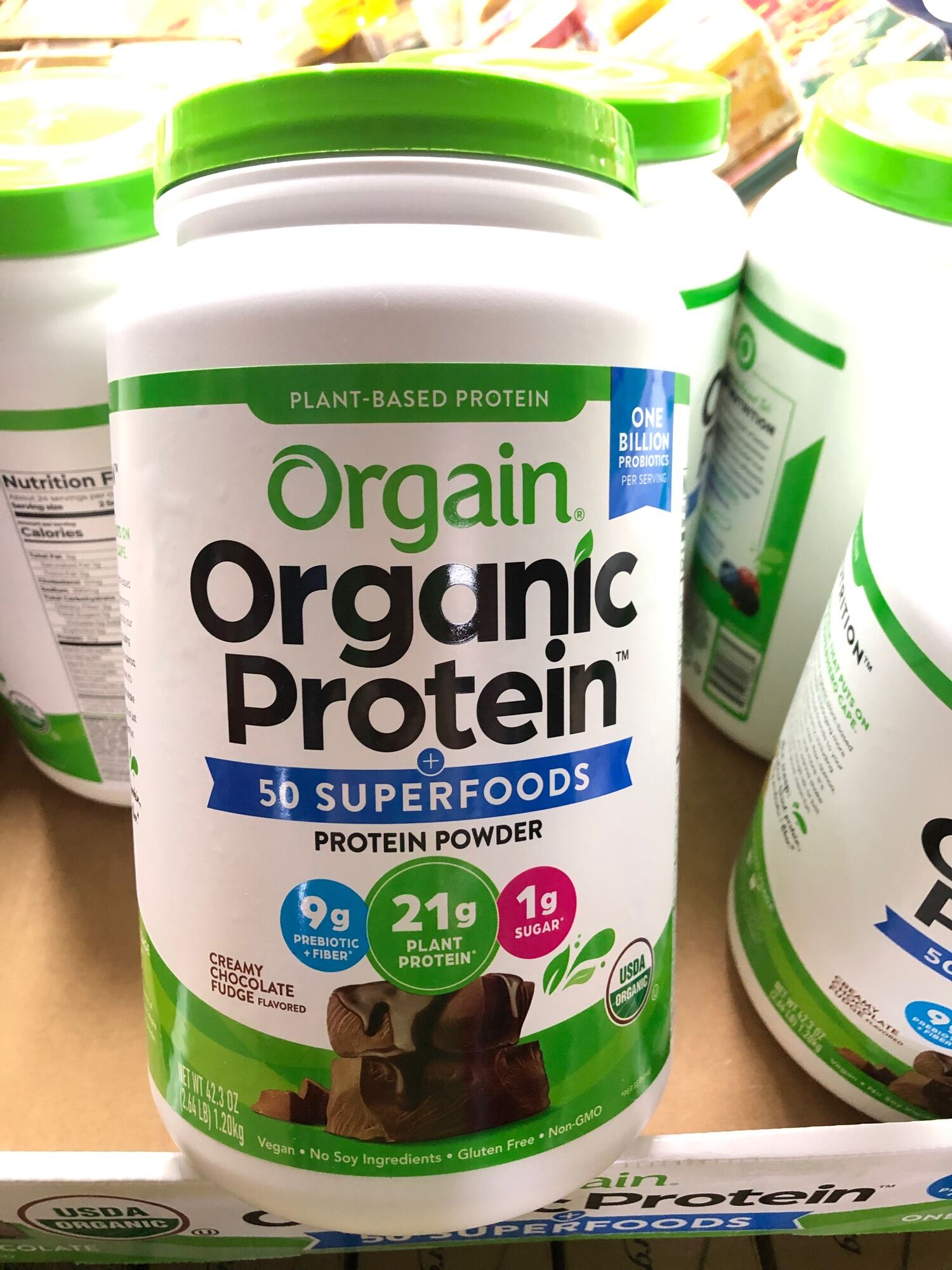 Bột Protein 1.2kg Orgain Protein Organic Mỹ Vị Chocolate