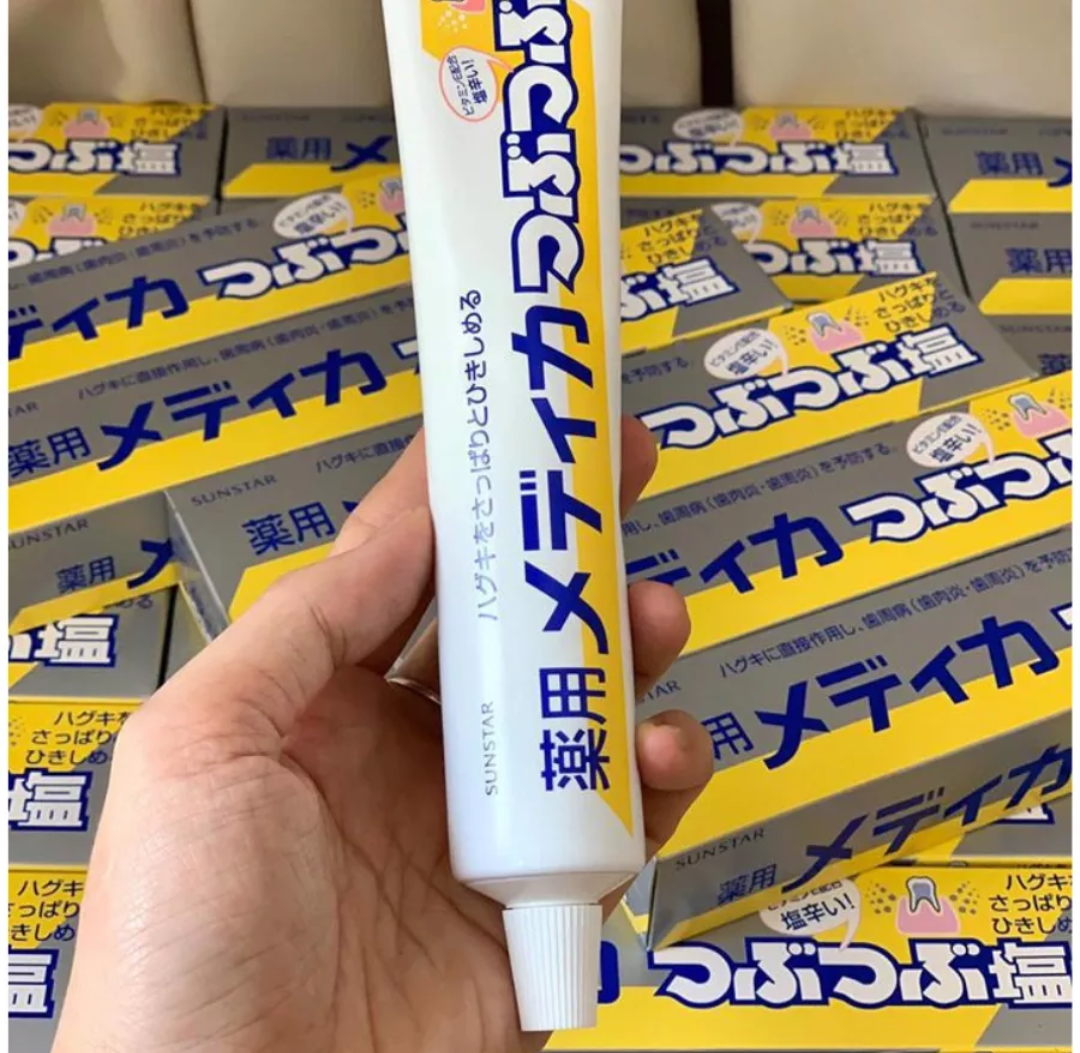 Kem đánh răng muối Nhật Bản Sunstar 170g