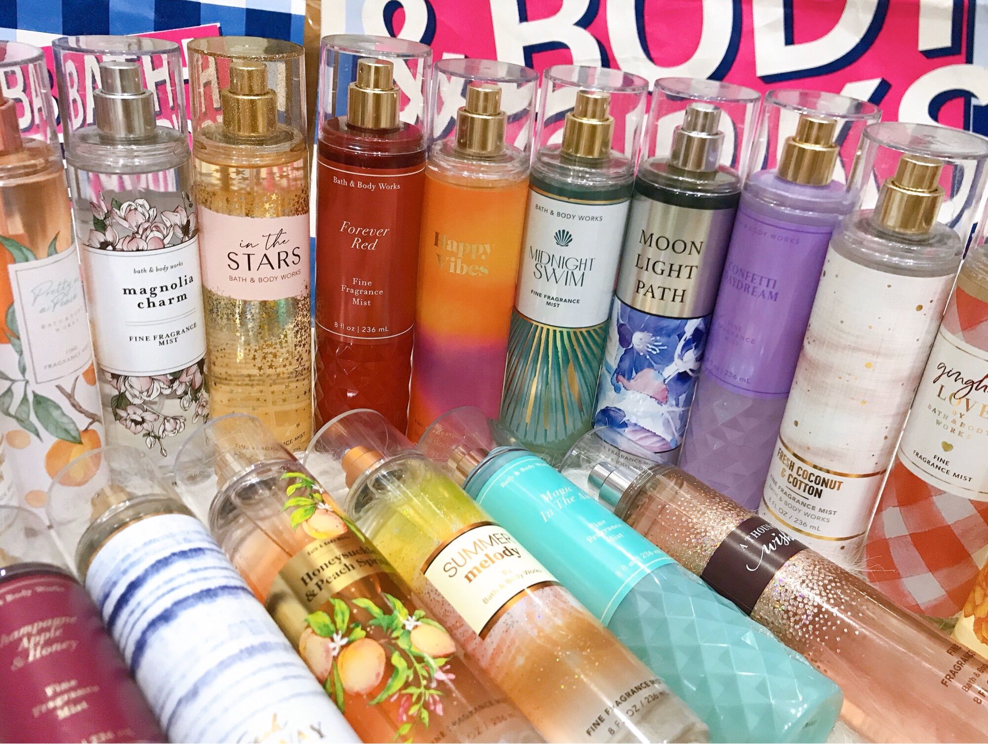 [Chọn mùi] Bộ Sản phẩm Xịt thơm toàn thân lưu hương nước hoa Bath and Body Works