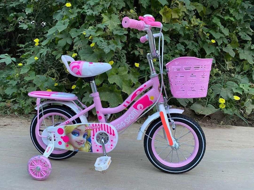 Mua xe đạp cho bé gái từ 2-4 tuổi, cỡ 12inch