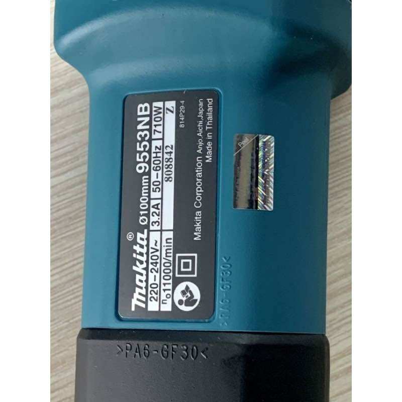 MÁY MÀI 9553NB MAKITA [CHÍNH HÃNG] 100MM THÁI LAN
