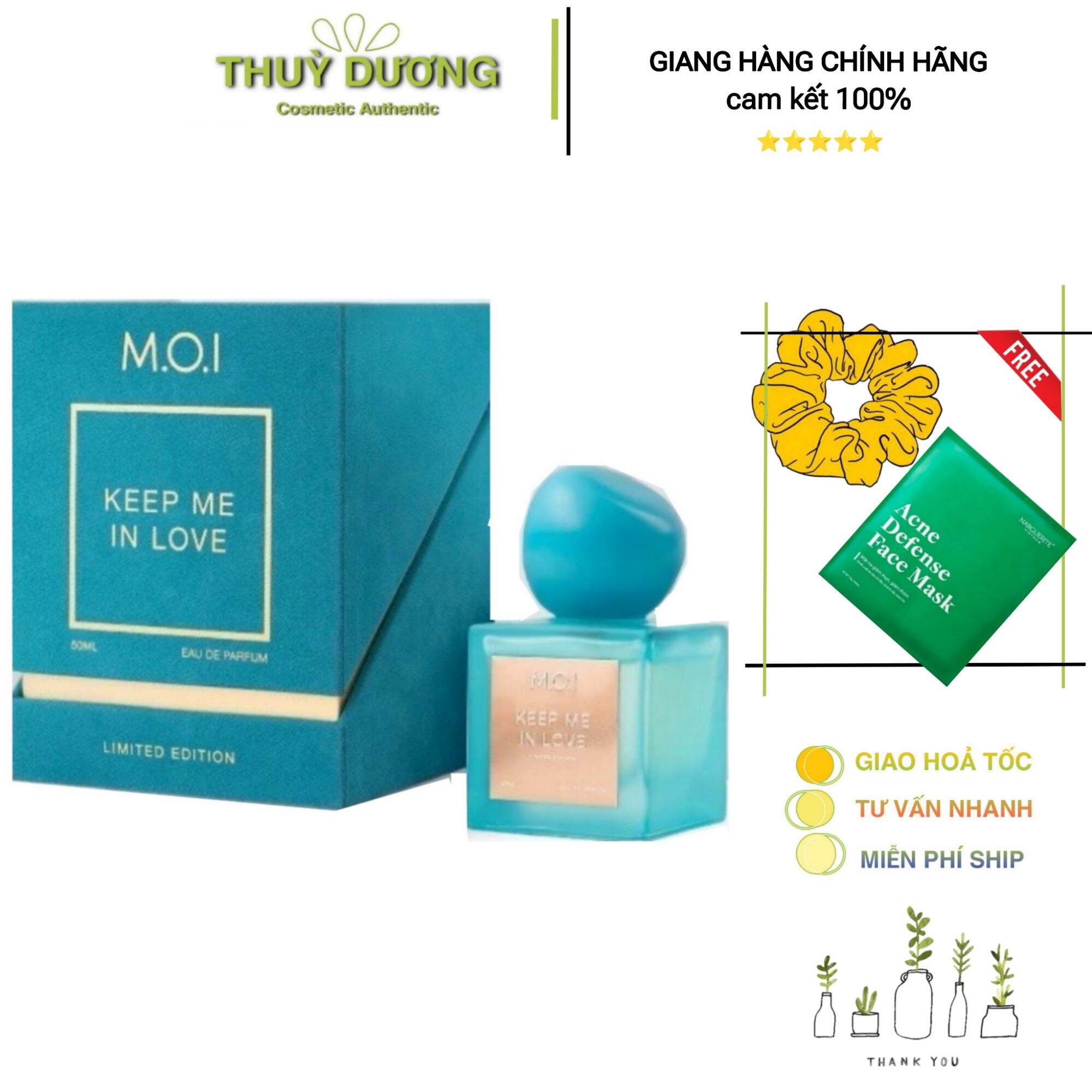 Nước hoa Keep me in love M.O.I Hồ Ngọc Hà thơm sang trọng quyến rũ