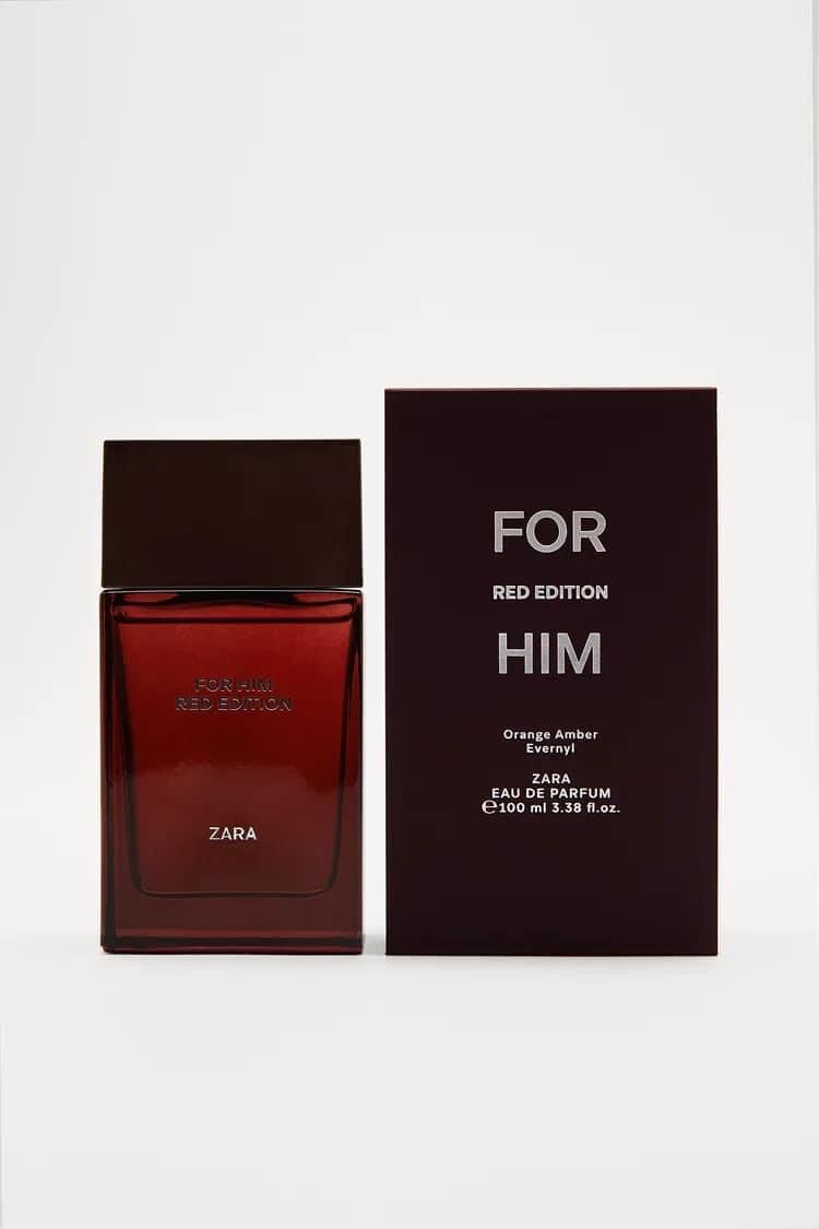 Nước hoa nam zara for him red edition 100ml