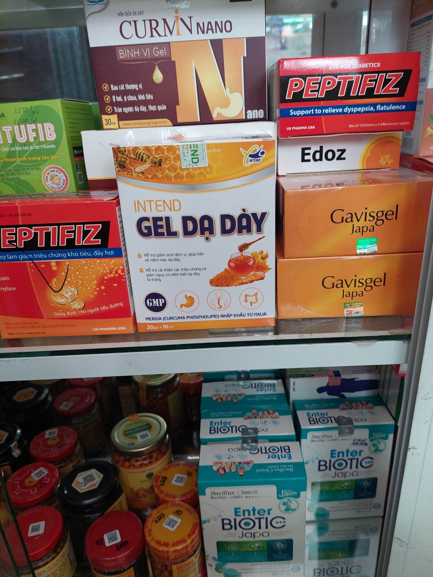 Gel dạ dày mật ong Intend   (thực phẩm giúp  bảo vệ sức khỏe )