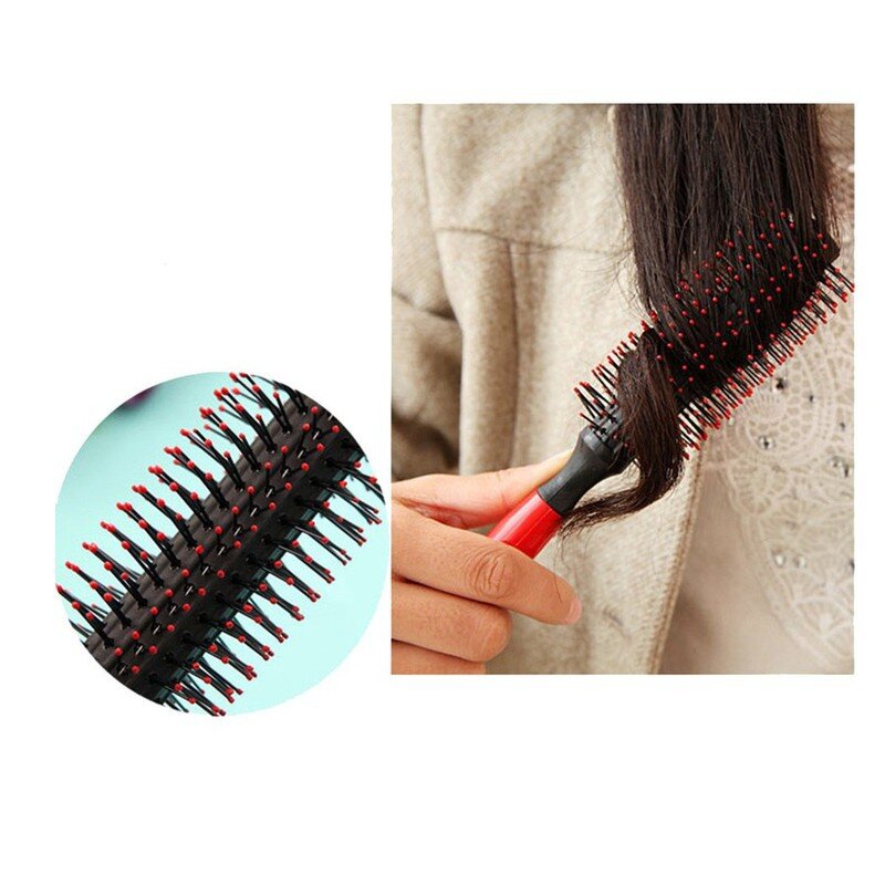 Lược Tròn Chải Tóc Xoăn, Tạo Phồng Các Kiểu Tóc
