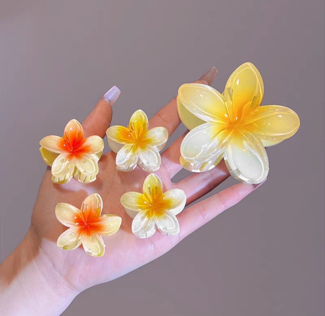 Kẹp hoa sứ size 4cm xinh xắn dễ thương