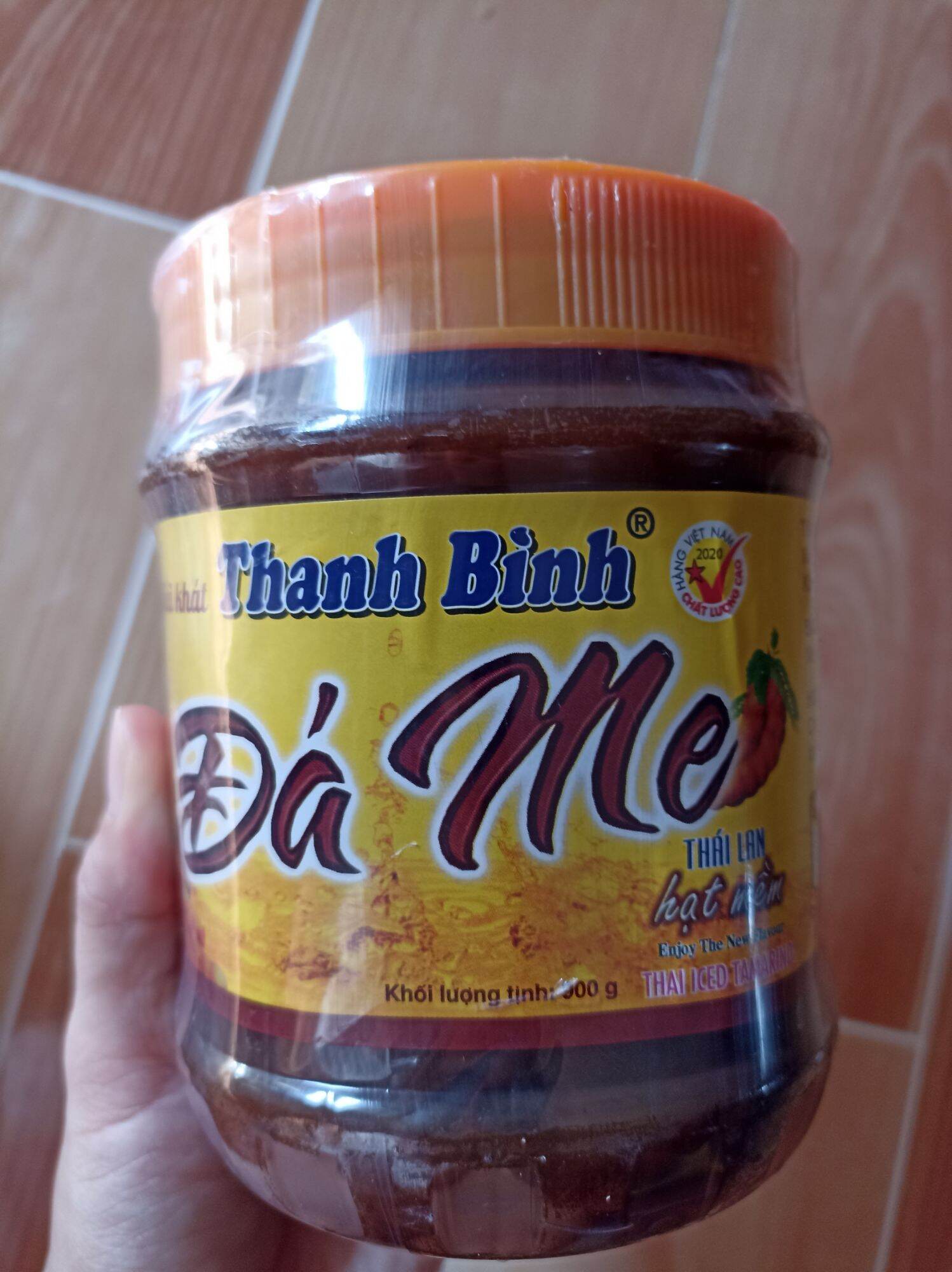 Đá me Thanh Bình hạt dẻo rất ngon hũ 900g