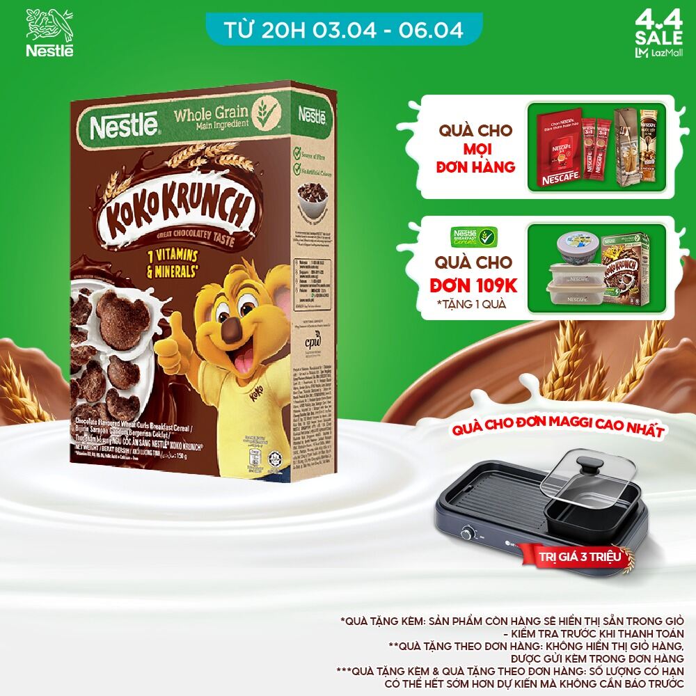 [FREESHIP TOÀN QUỐC] Ngũ cốc ăn sáng KOKO KRUNCH (Hộp 150g)