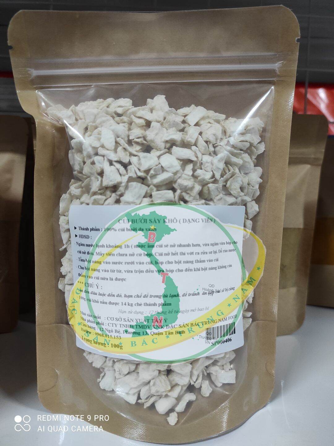 Cùi bưởi sợi/viên/sợi to dạng khô 10 - 50g