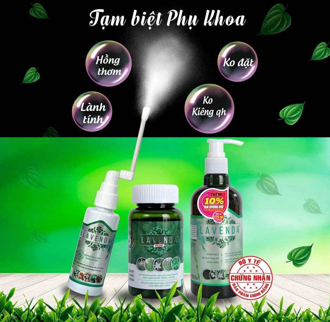 Combo 3 sản phẩm Lavenda