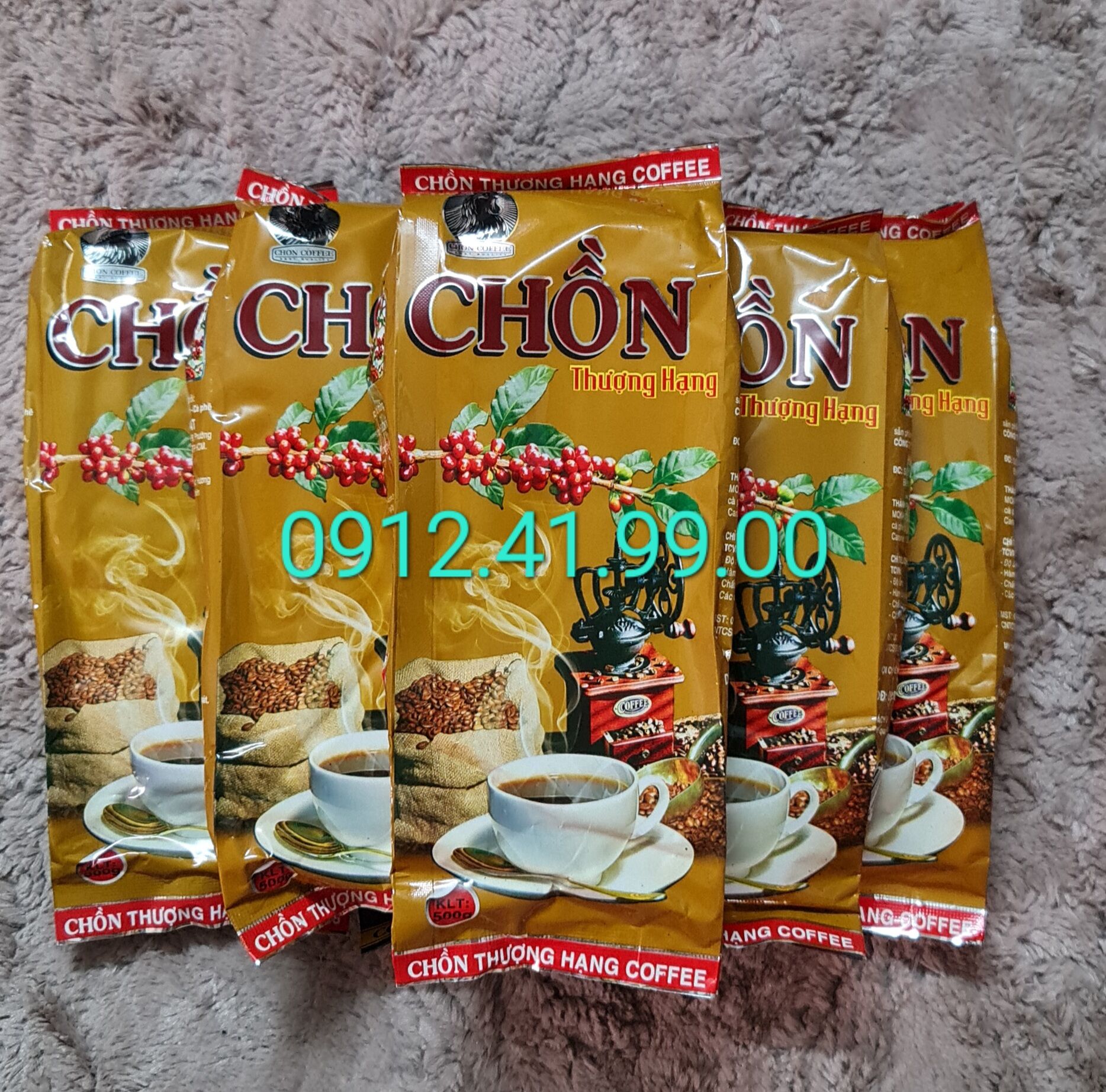 Cà Phê Chồn Thượng Hạng ( Chồn Vàng ) Gói 500gr