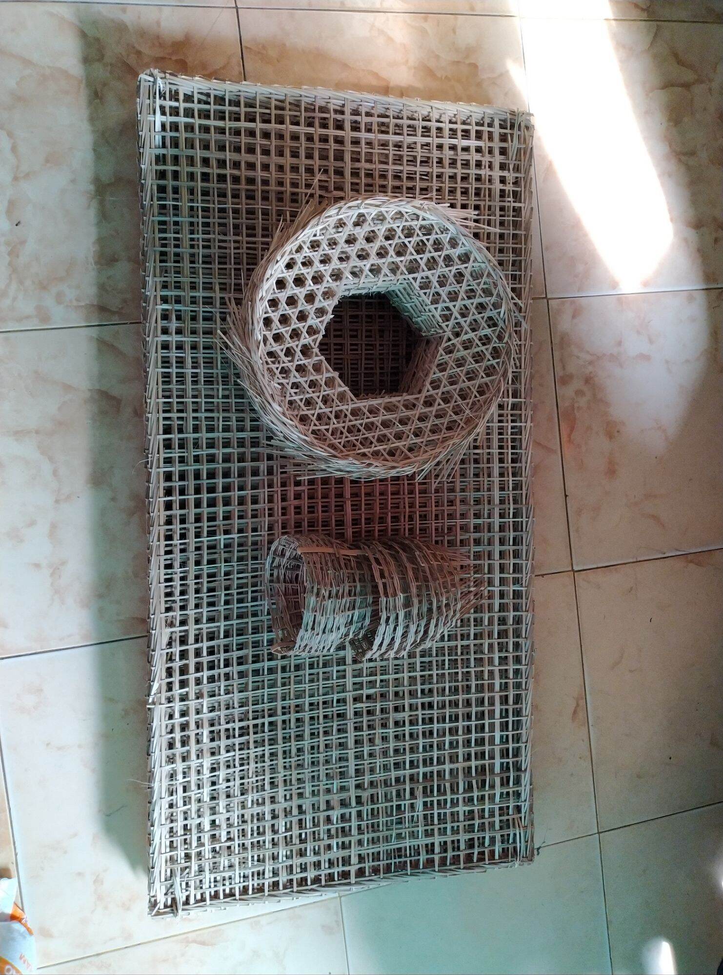 Lờ đặt bắt tôm 10 cái bằng tre