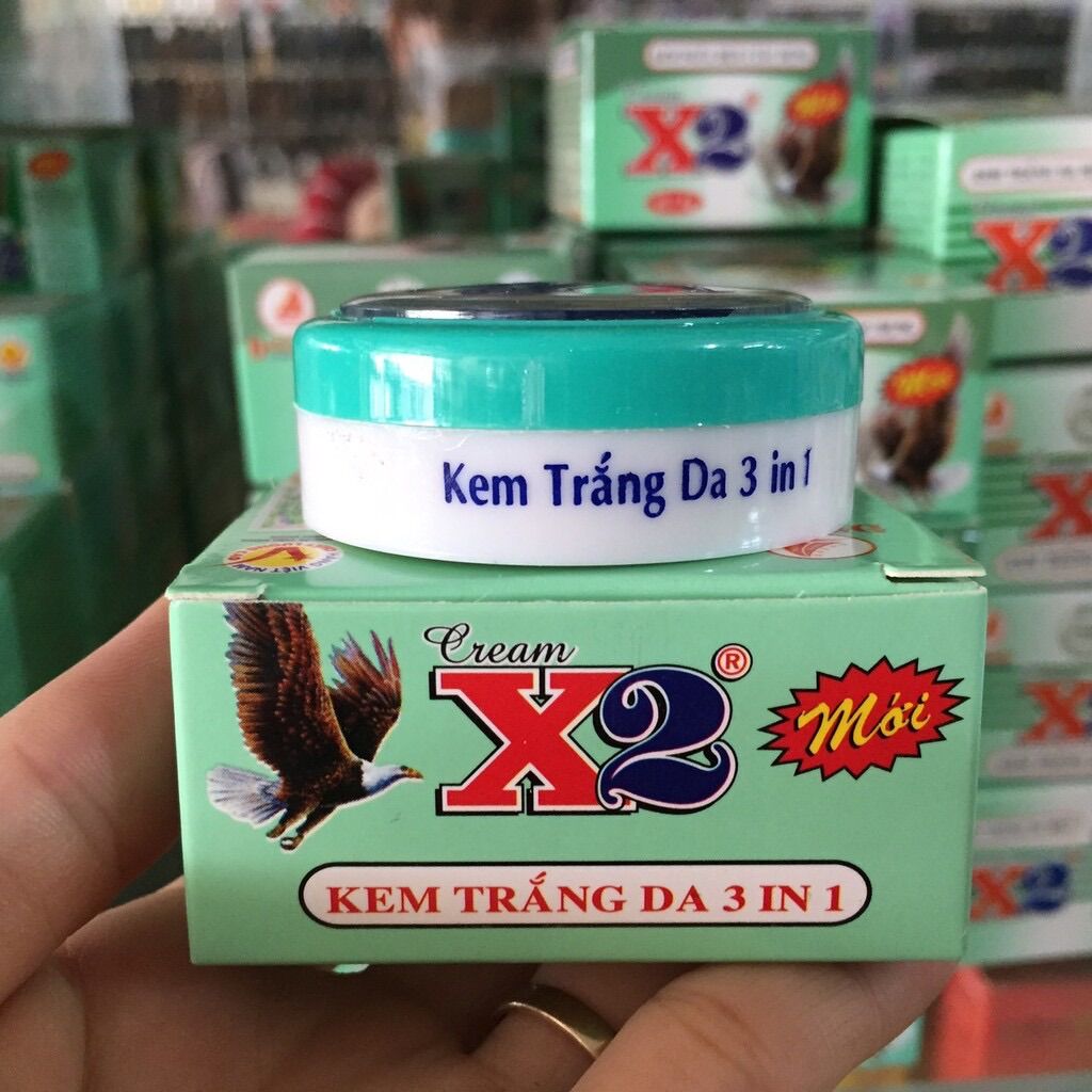 KEM TRẮNG DA 3 IN 1 CREAM X2 5g