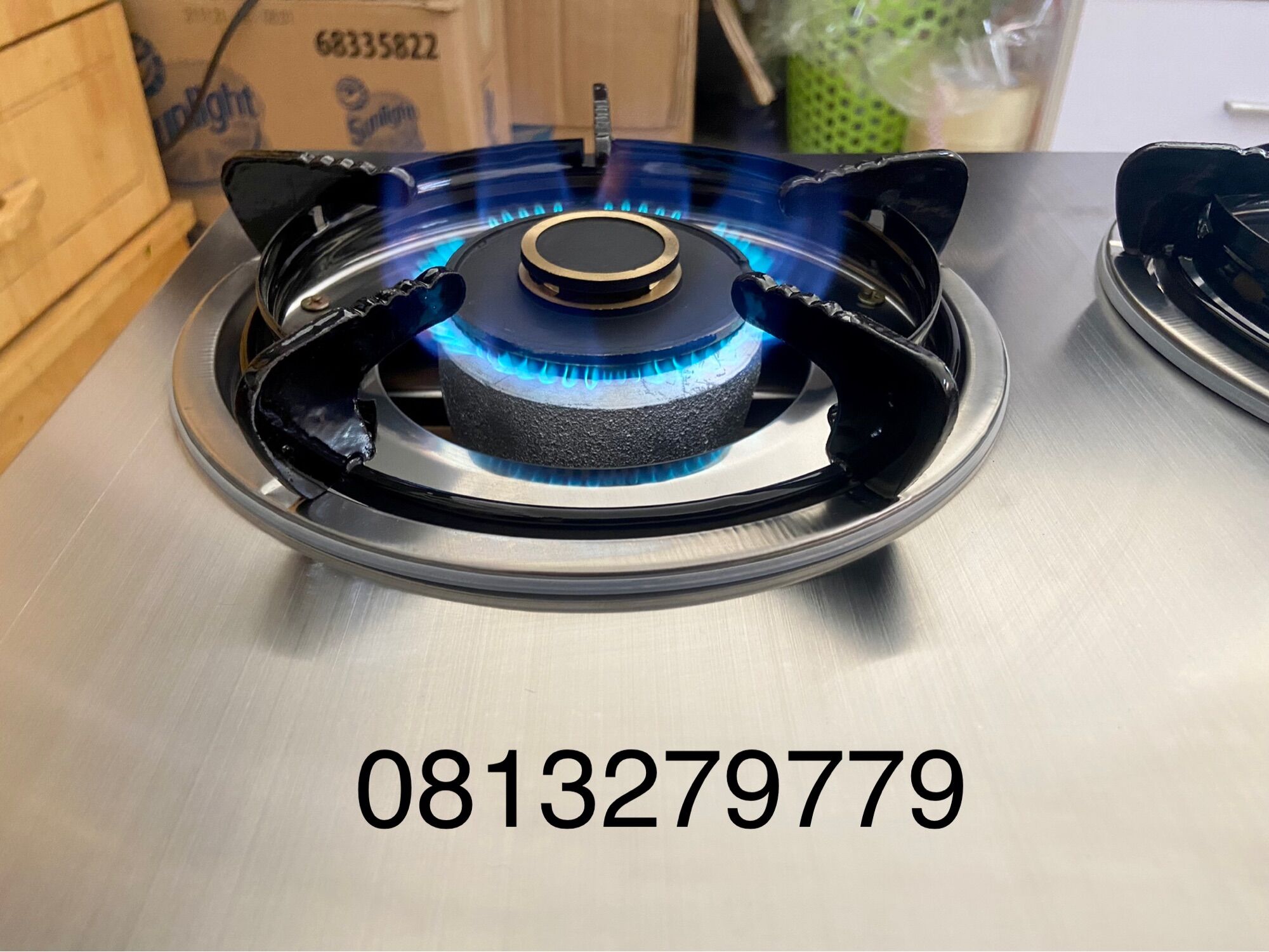Bếp gas 4 lò cao cấp ( đầu đốt đồn nhập khẩu )