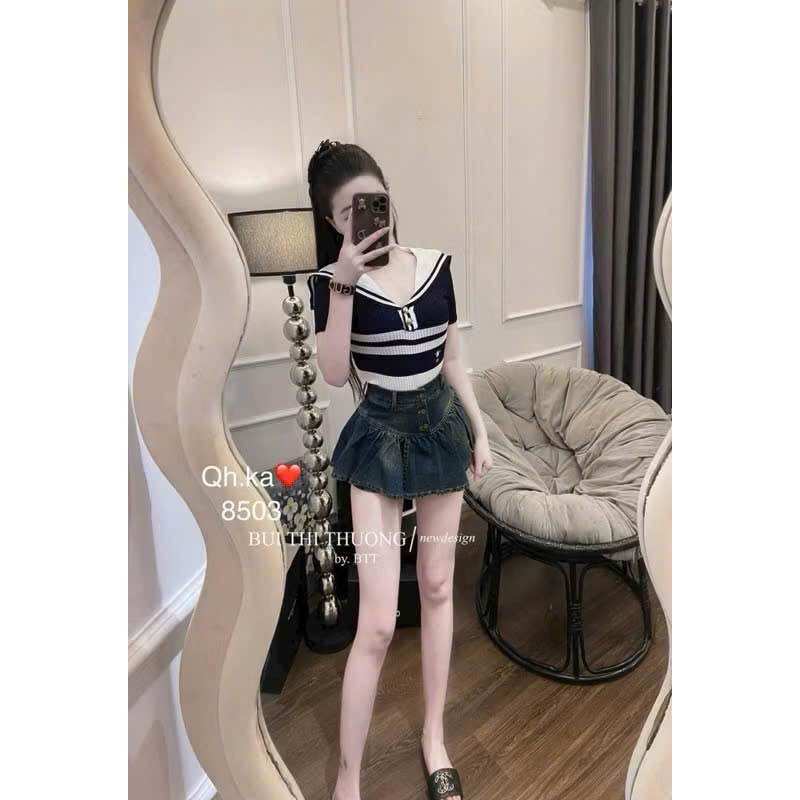 Chân váy xoè xếp ly 3k mới siêu hot