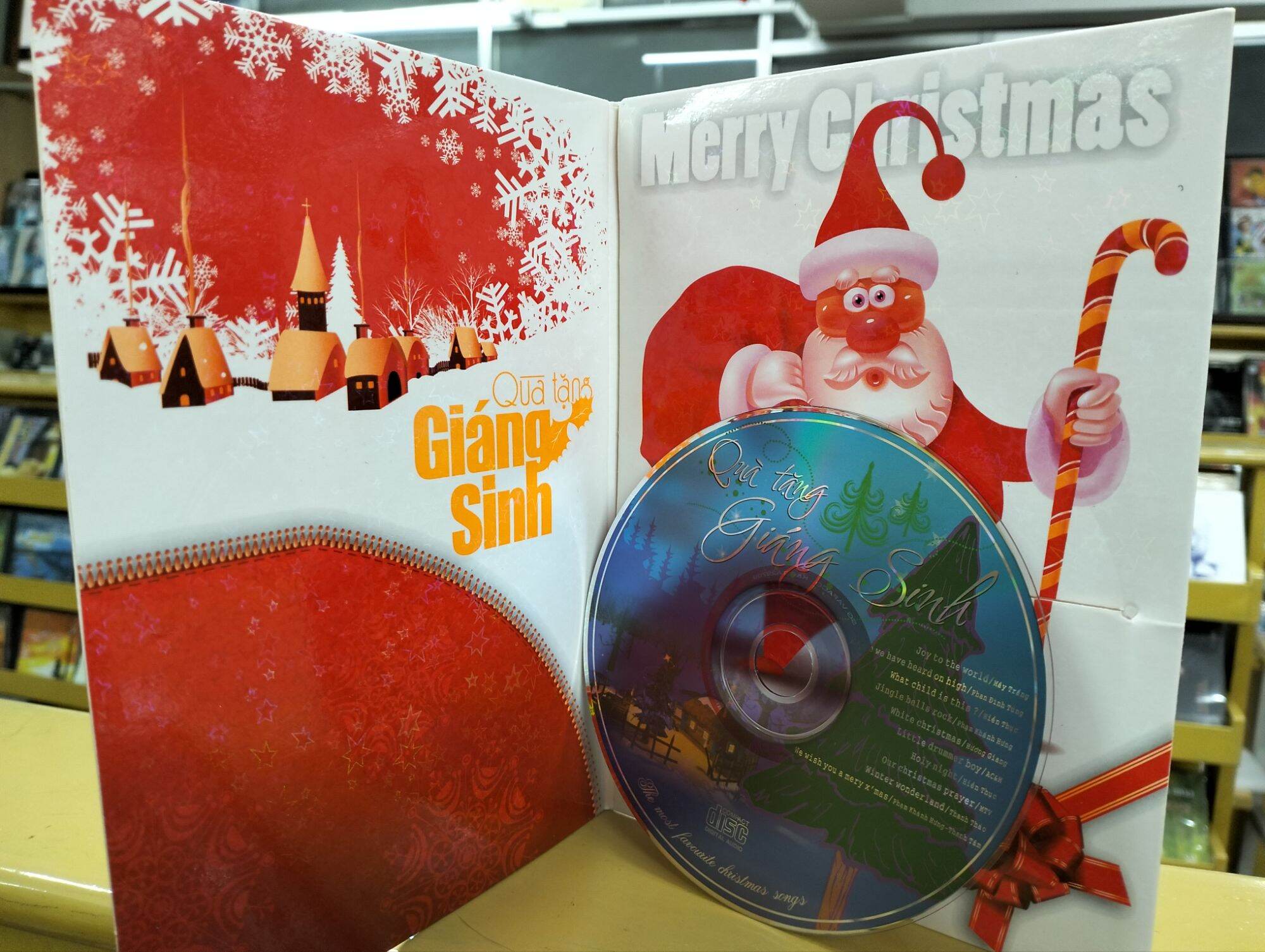đĩa CD - Quà tặng giáng sinh