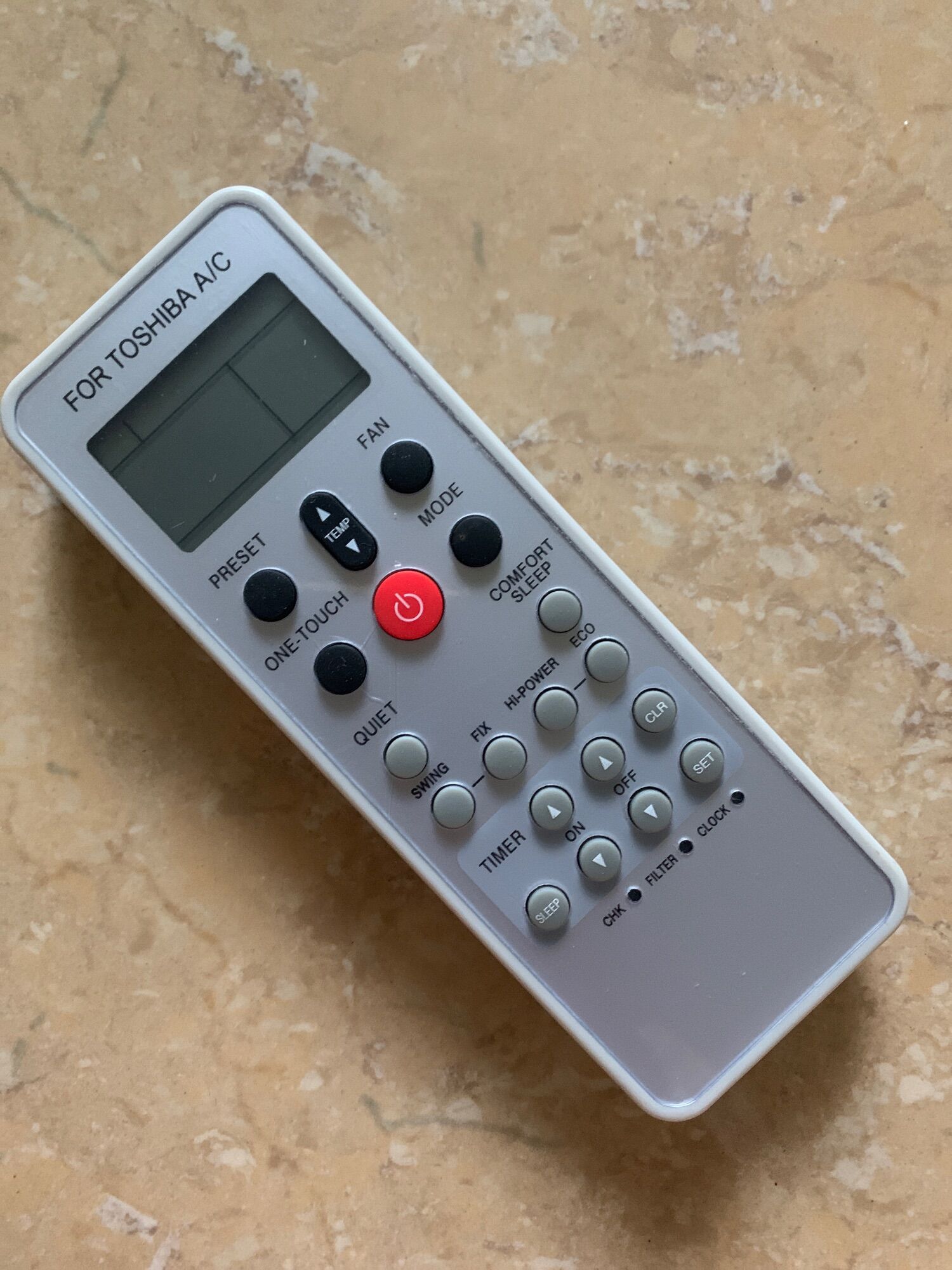 Điều khiển điều hoà Toshiba - Remote máy lạnh Toshiba