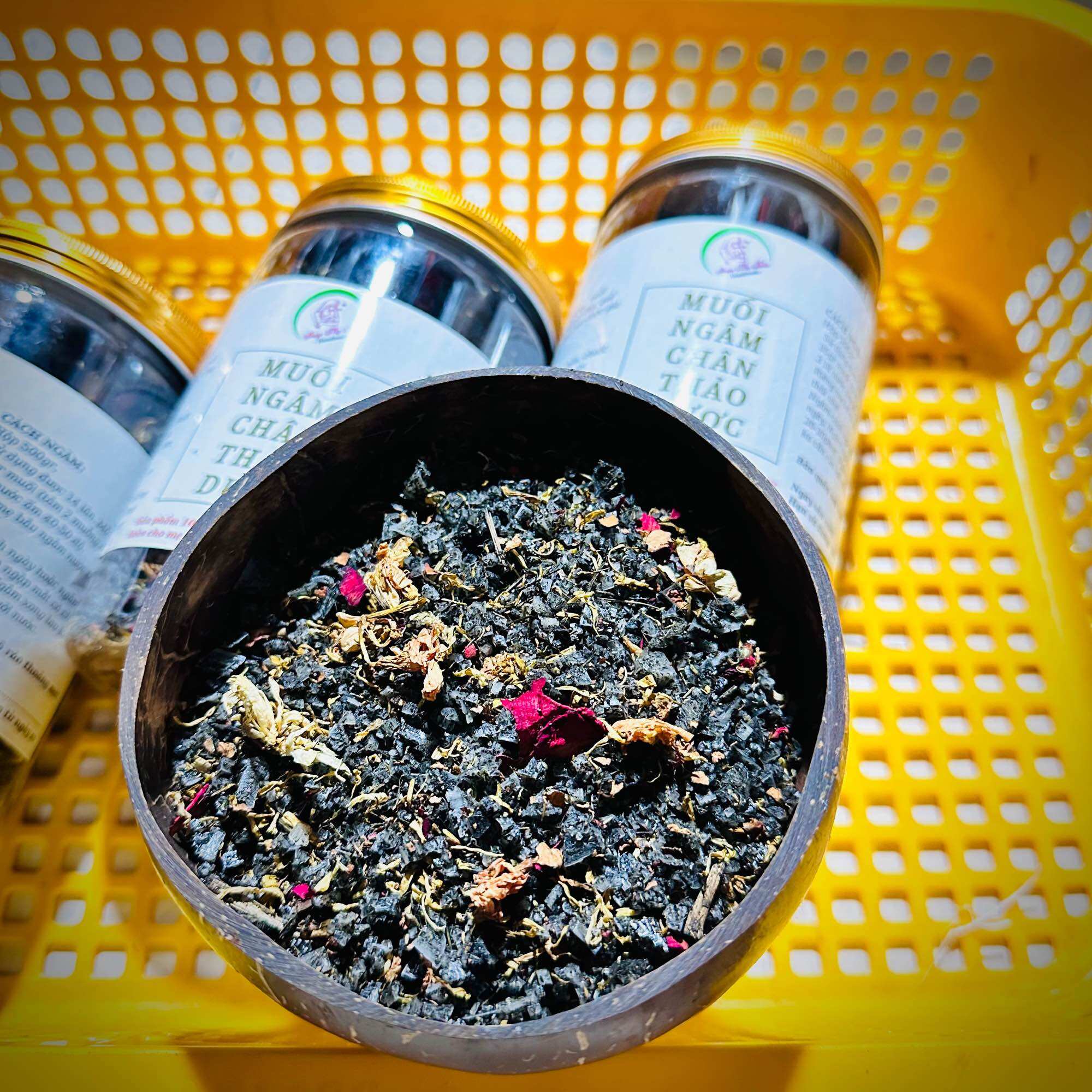 MUỐI NGÂM CHÂN THẢO DƯỢC 500G