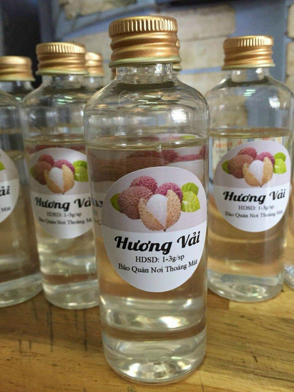 Hương trái vải dạng lỏng 60ml
