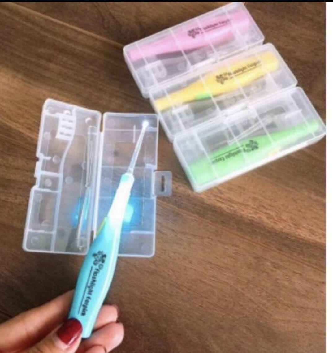 [HCM]Dụng cụ lấy ráy tai có đèn  KICHILACHI cho bé