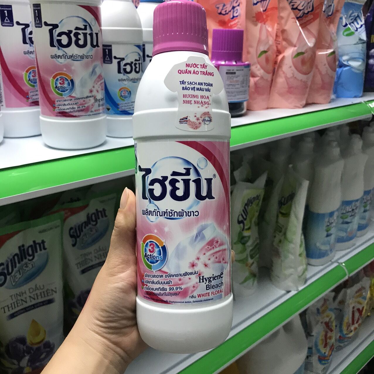 TẨY QUẦN ÁO HYGIENE THÁI LAN