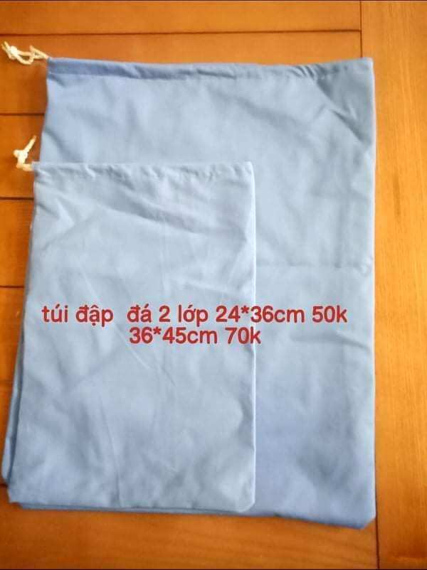 TÚI ĐẬP ĐÁ 2 LỚP 24*34CM