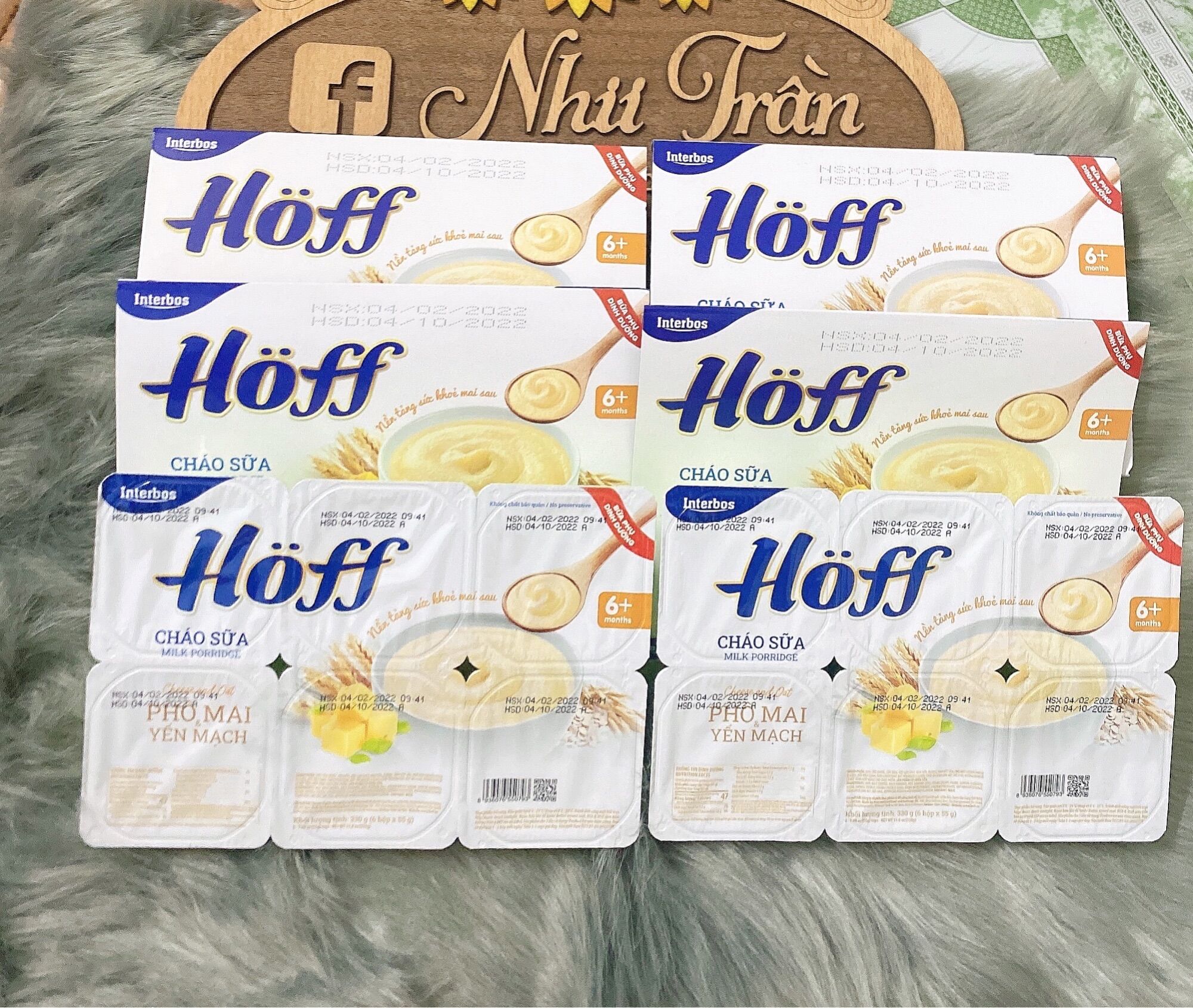 Cháo sữa hoff
