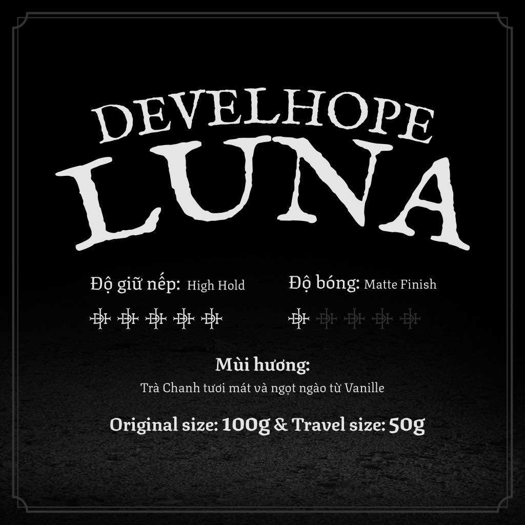 Sáp vuốt tóc Develhope Luna