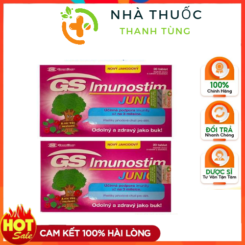 GS Imunostin Junior -Tăng Cường miễn dịch và sức khỏe đường hộ hấp