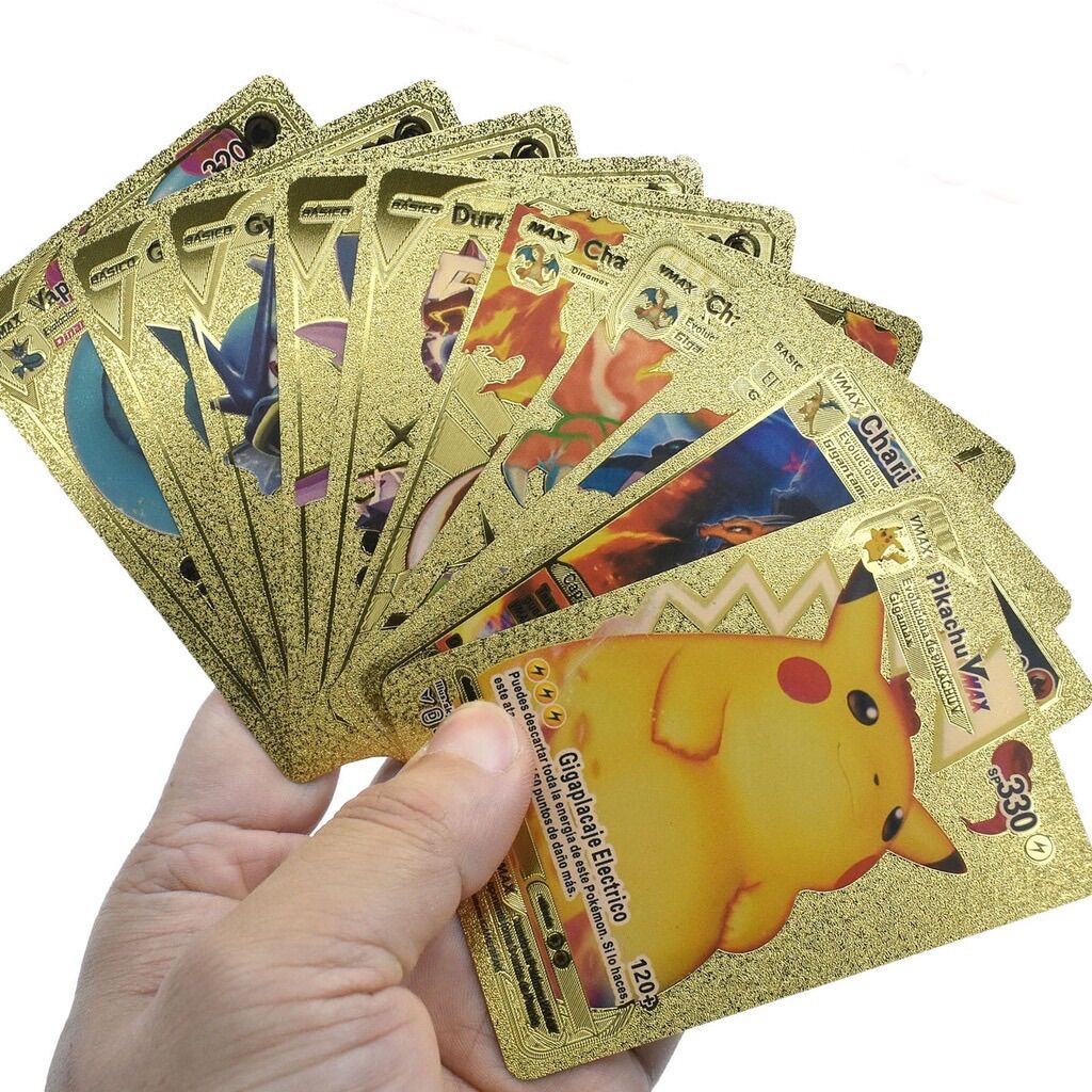 Thẻ bài pokemon vàng hộp 27 thẻ