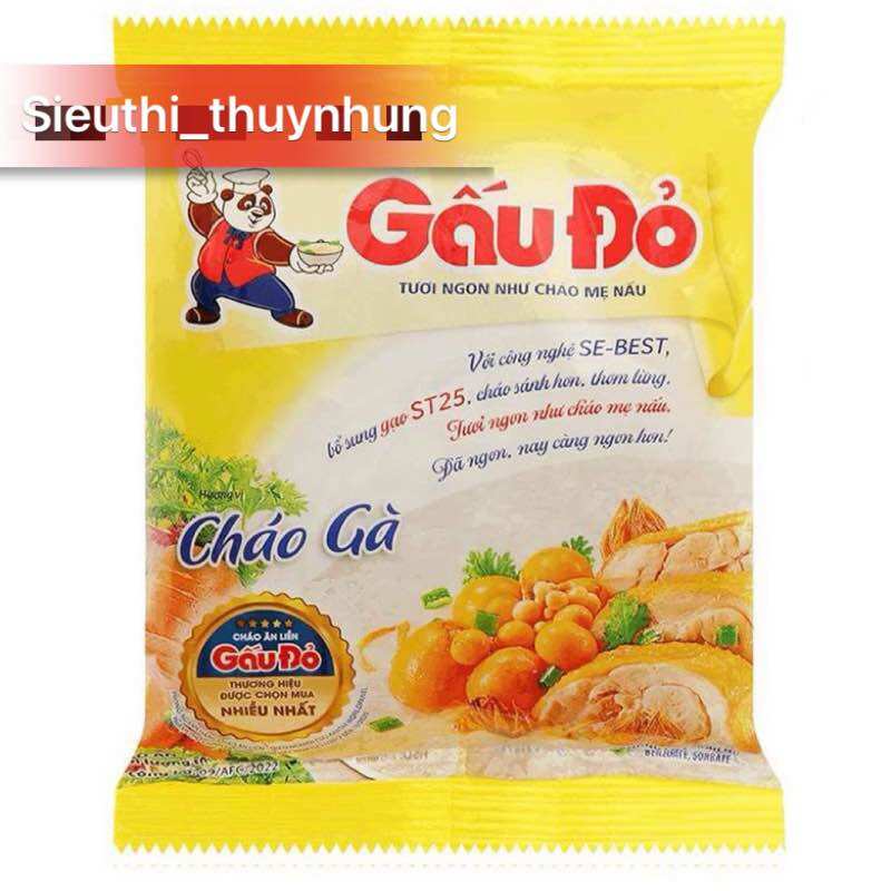 Gói Cháo Gấu Đỏ