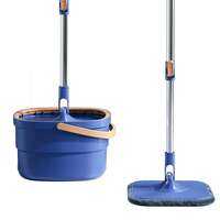 TEITEIRO | Chổi Lau Nhà Quay Tự Động Không Cần Tay