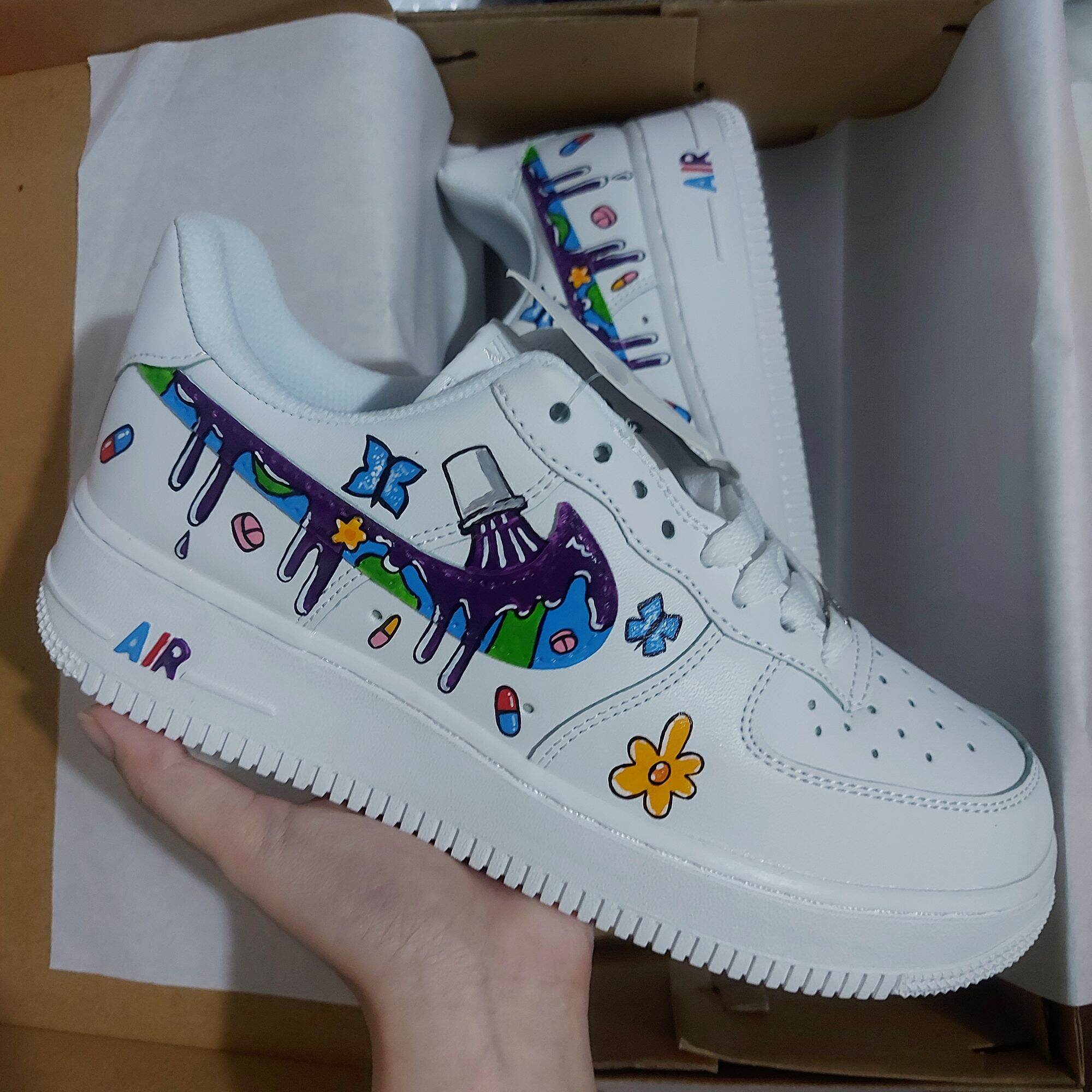 Giày Sneaker AF1 Custom Garden