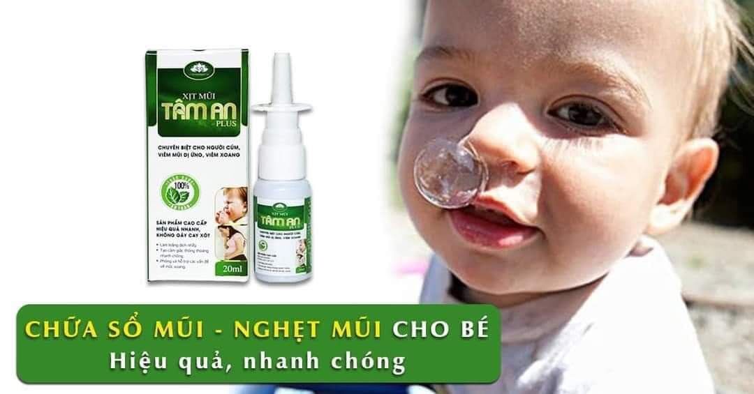 Xịt Mũi Tâm An Cao Cấp PLUS