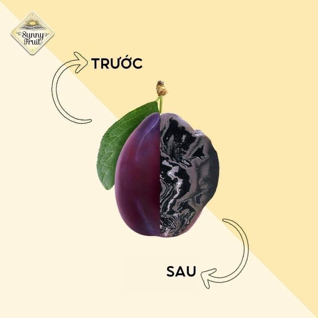 Mận khô hữu cơ Sunny Fruit cho bé ăn dặm 150g